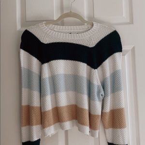 hollister striped sweater